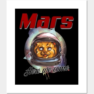 Mars Here we Come. Posters and Art